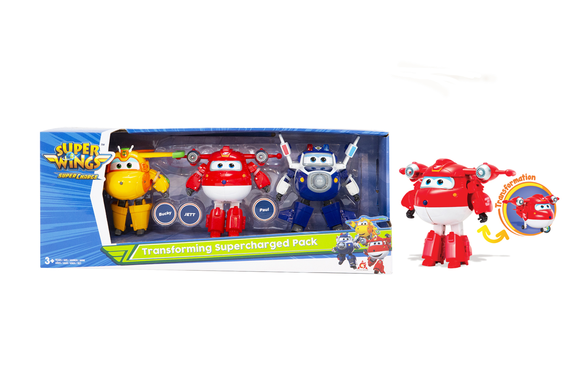 Coffret 3 Transforming Saison 4 - Super Wings au meilleur prix | E