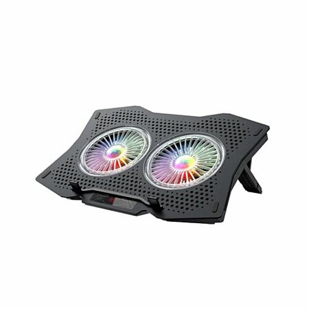 9€09 sur GAMENOTE F2072 Support ventilé pour PC Portable Ordinateur jusqu'à  17 silencieux - Retroéclairage RGB - Refroidisseur - Support pour  ordinateur - Achat & prix