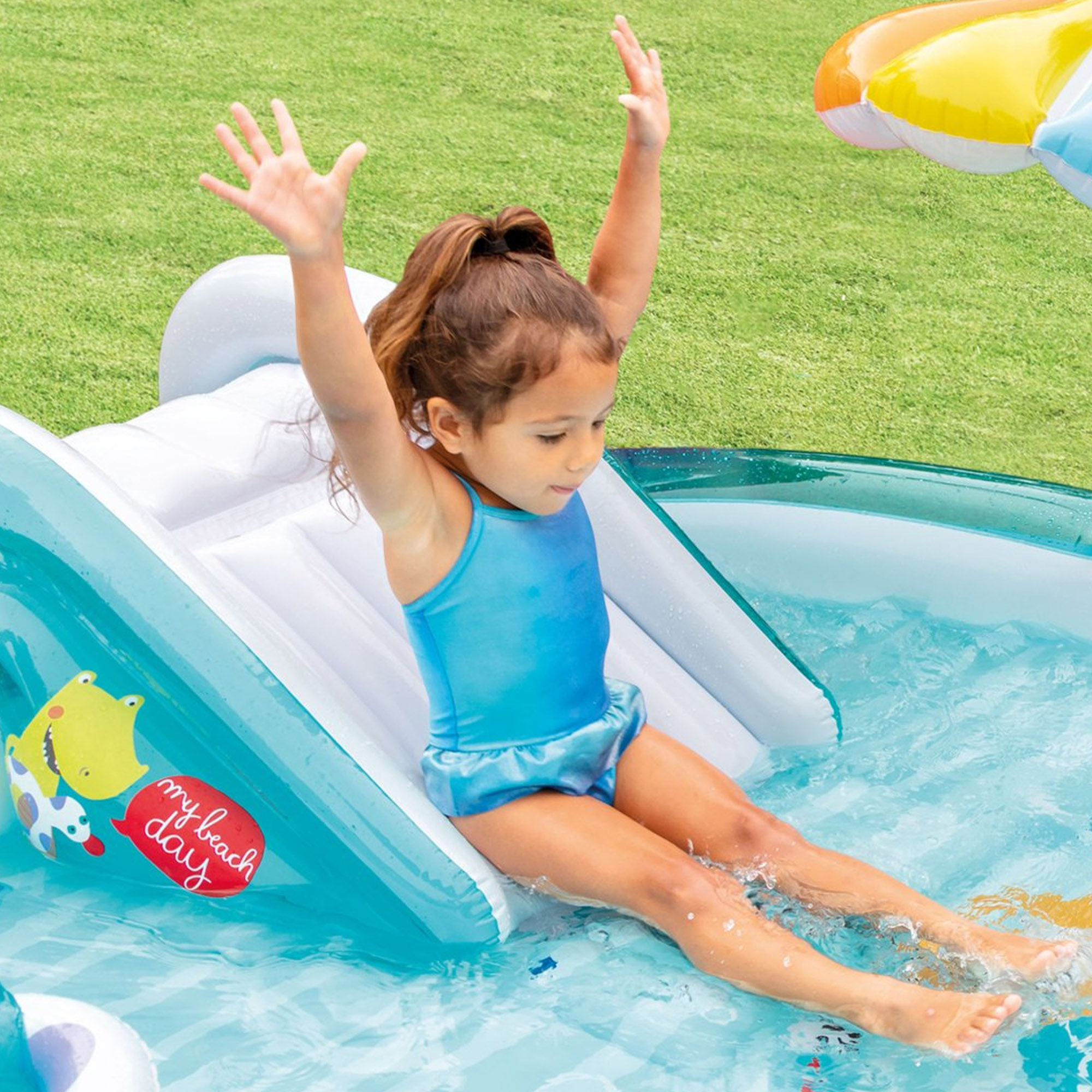 Jeu De Lancer D'Anneaux Flamant Rose Top Race - Jouet Gonflable Pour Piscine - Enfants 3-7 Ans Et Famille