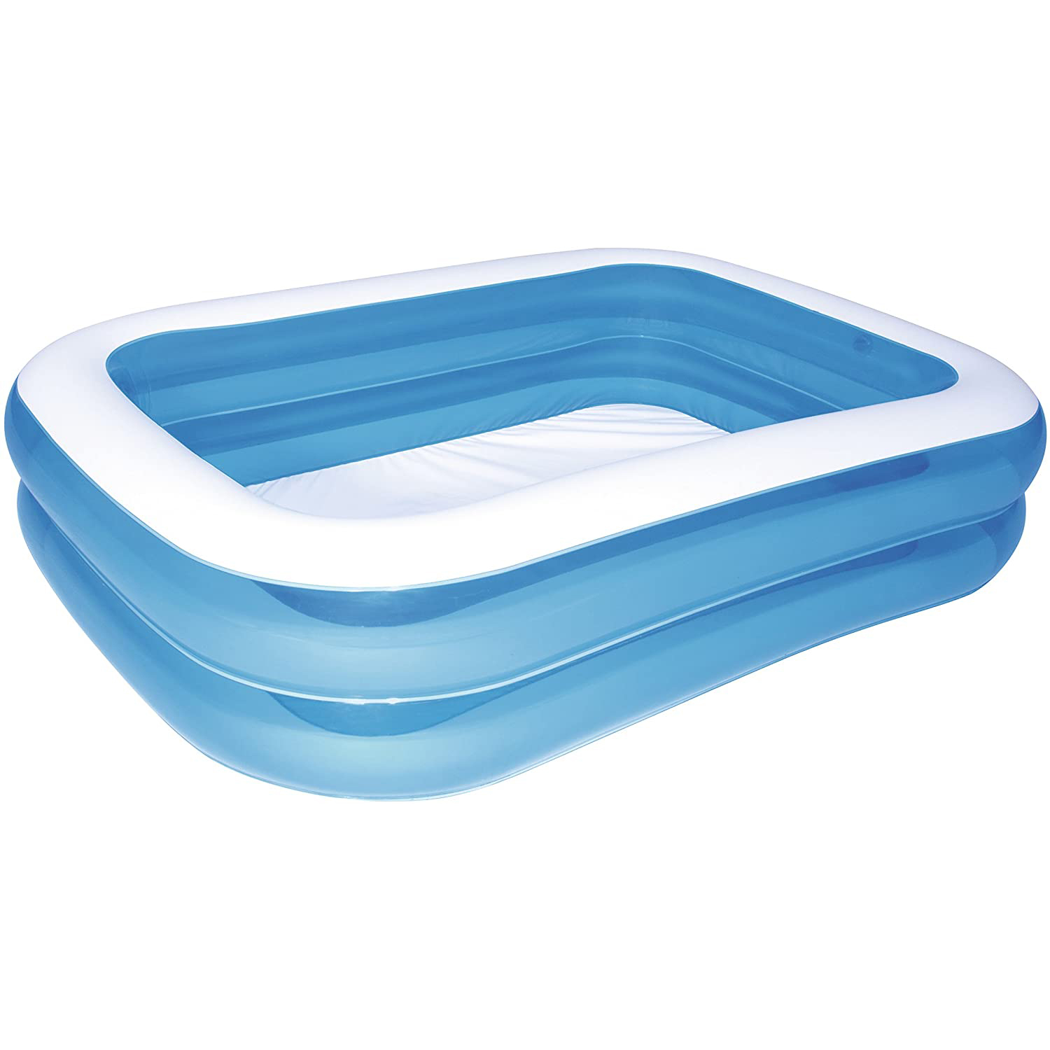 Bestway piscine pour enfants bleu 213 x 207 x 69 cm 54153 - La Poste