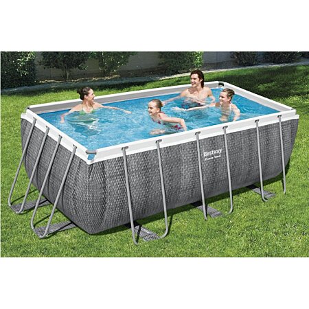 Mini chauffage de piscine 12000Btu/h avec pression d'eau de plus de 20 kPa  - Pompe de circulation pour piscines hors sol - Thermostat électrique 