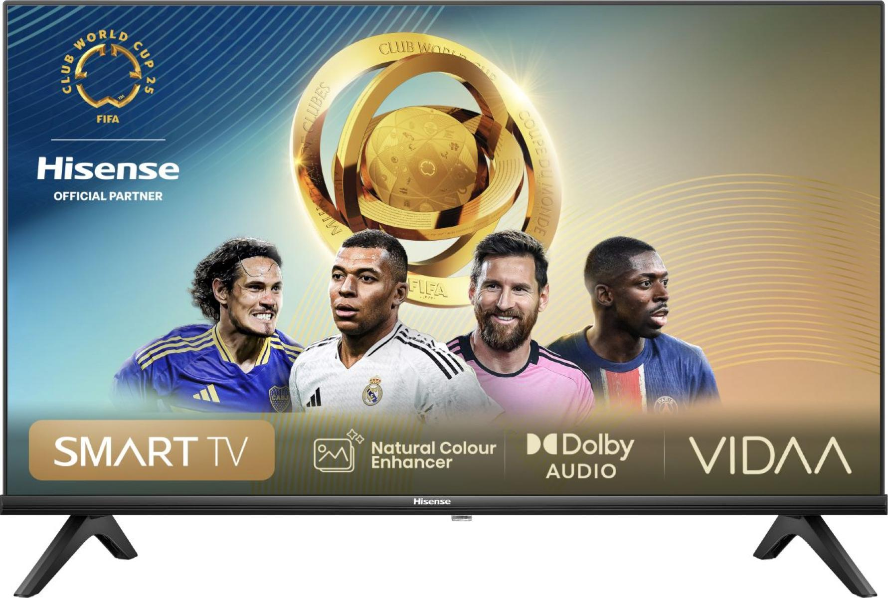 Hisense 40A4N 101,6 cm (40) Full HD Smart TV Wifi Noir 200 cd/m²