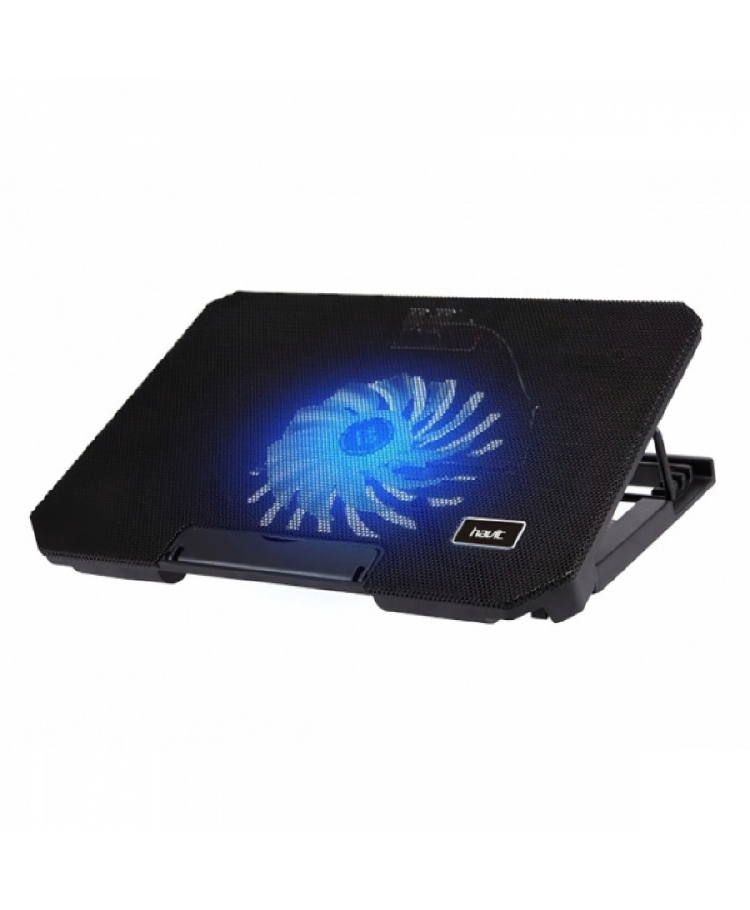 Refroidisseur de PC portable AUKEY, jusqu'à 17 pouces avec LED bleus et son  port USB