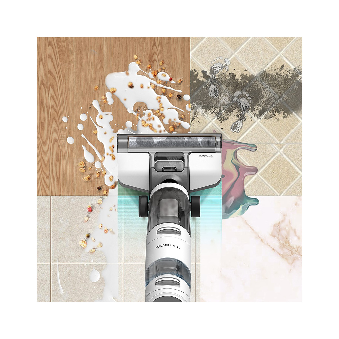 Accessoire aspirateur / cireuse Tineco Kit 2 rouleaux de rechange + 2 filtres HEPA