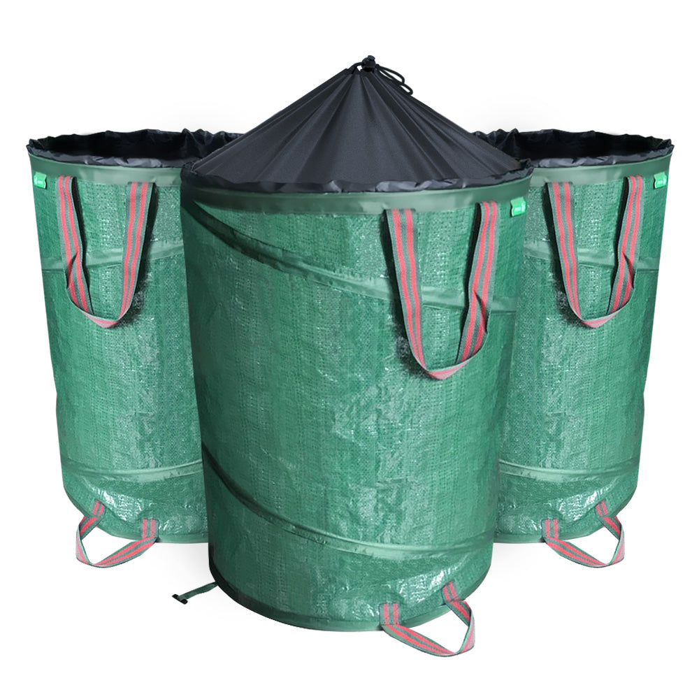 Sac de Jardin Verts Réutilisable 120L Etanche Polypropylène Robuste - Sac à  Dechets Sacs de Jardin indéchirables Sacs Poubelle [129]