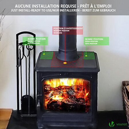 Ventilateur pour poêle à bois - Provence Outillage