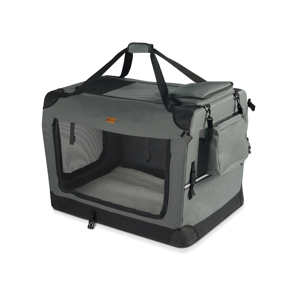 82 x 58 x 58 cm Caisse transport chien chat pliable portable