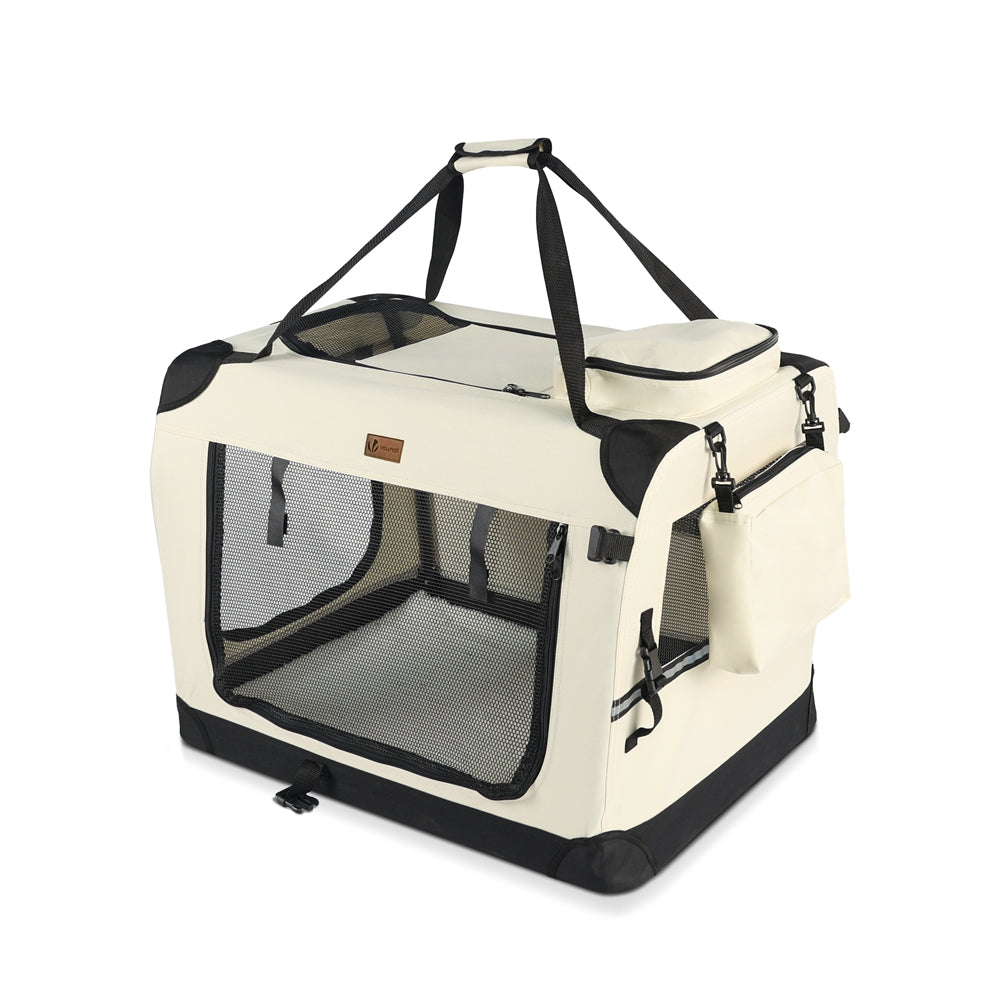 Cage et sac de transport pour chien GENERIQUE Tapis ultra-absorbant doormat  79 x 51 cm - marron