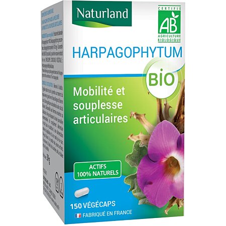 Harpagophytum bio, Mobilité et Souplesse articulaire 150 végécaps au  meilleur prix