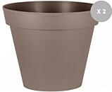 Petits Pots de Fleurs en Terre Cuite avec Soucoupe - Lot de 12 Pots pour  Plantes en Argile avec Soucoupe, 7 x 6,5 cm[63] - Cdiscount Jardin