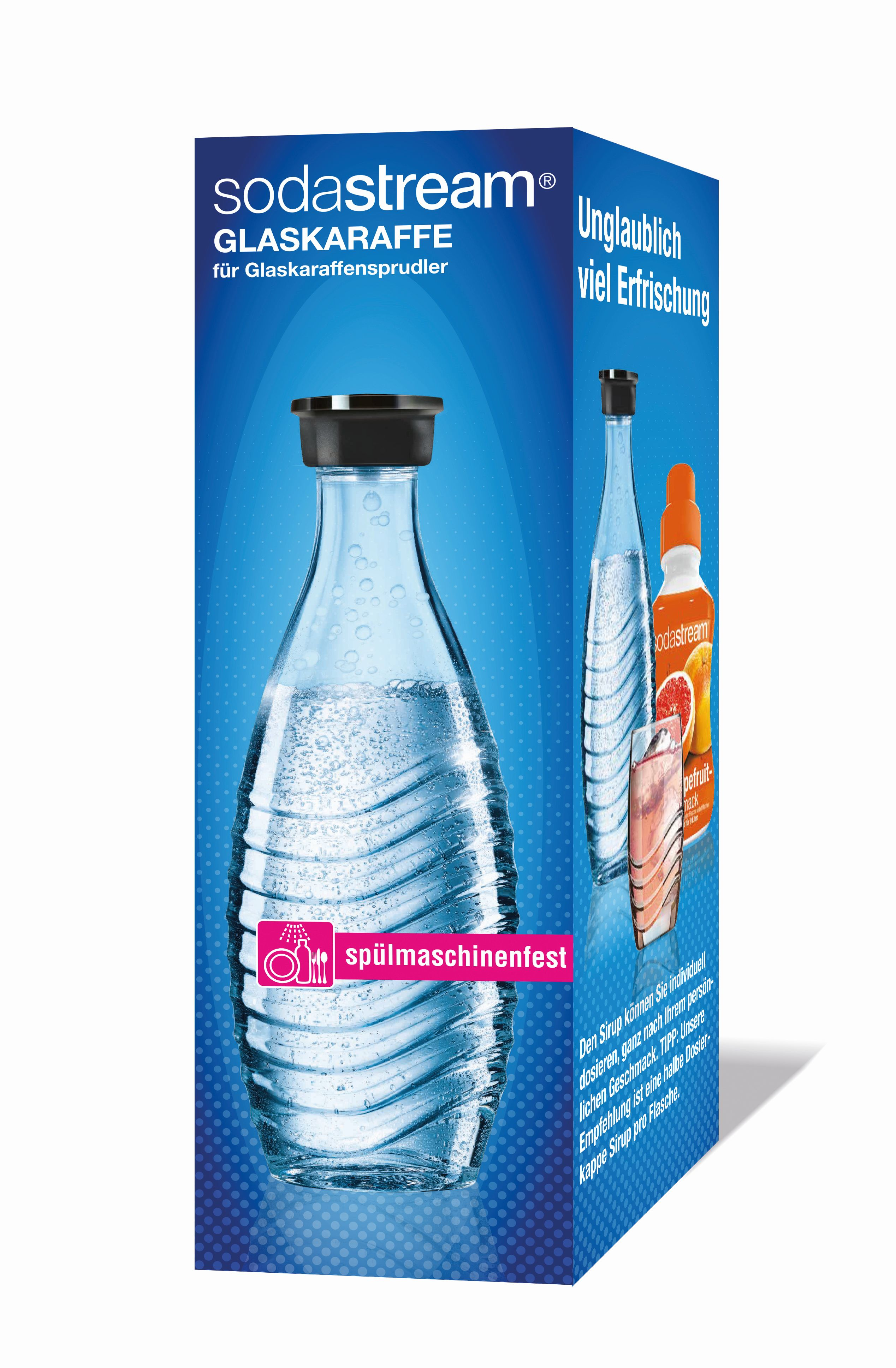 Accessoire pour machine à gazéifier Sodastream Carafe d'eau en verre au  meilleur prix