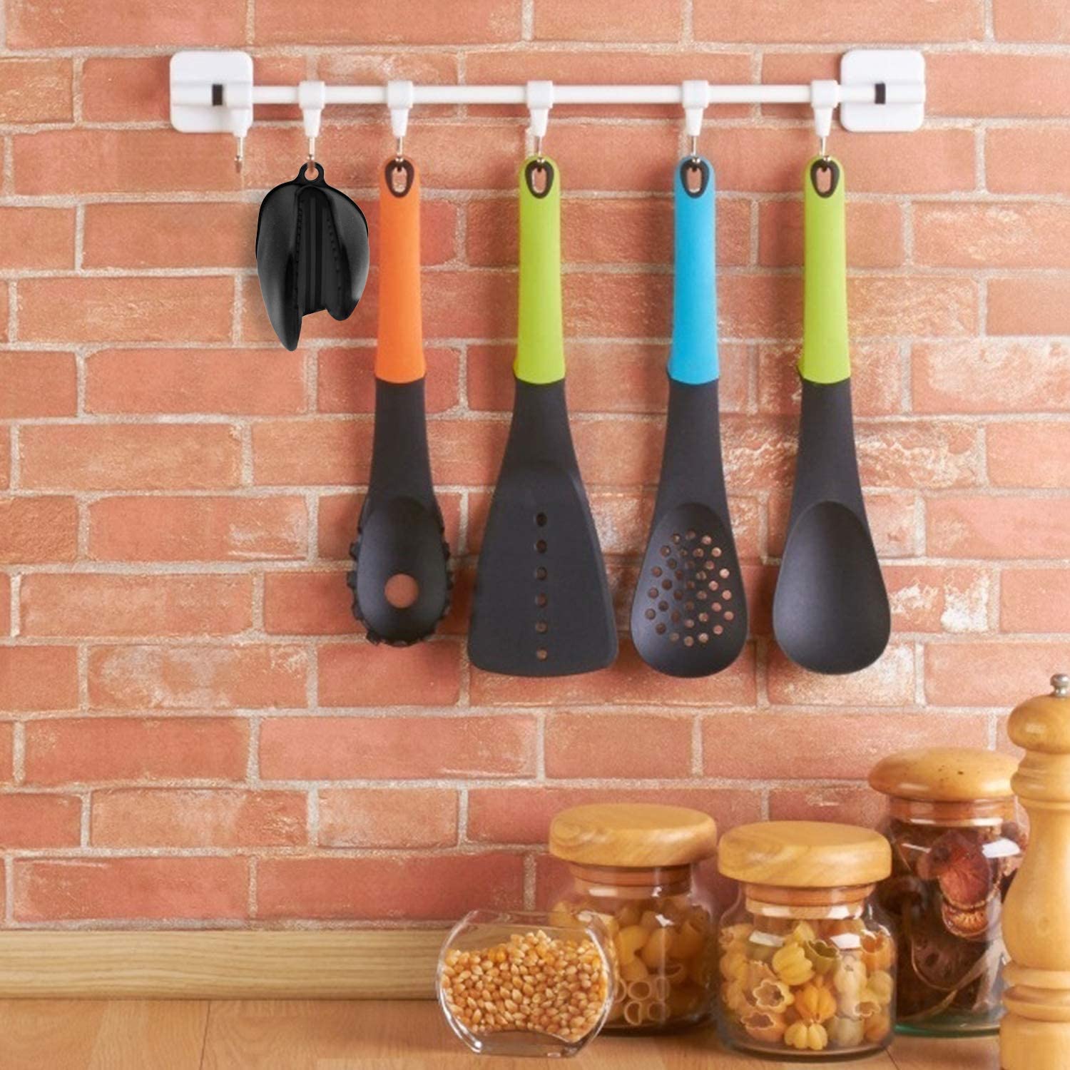 2 Pièces Maniques De Cuisine Avec Poche,Gants Cuisine Carrés En Coton,2