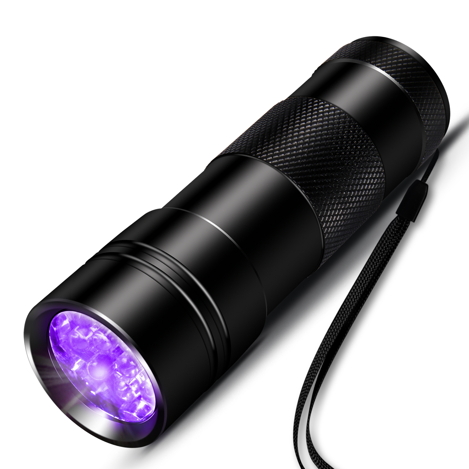 DARKBEAM Lampe Torche UV Lumière Noire 395nm Rechargeable, Lampe De