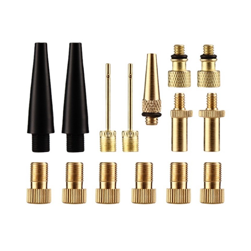 Adaptateur Double Tête Pour Pompe à Vélo – Plastique, Compatible Vélos, Ballons, Bouées, 6,1x4x1,5 Cm