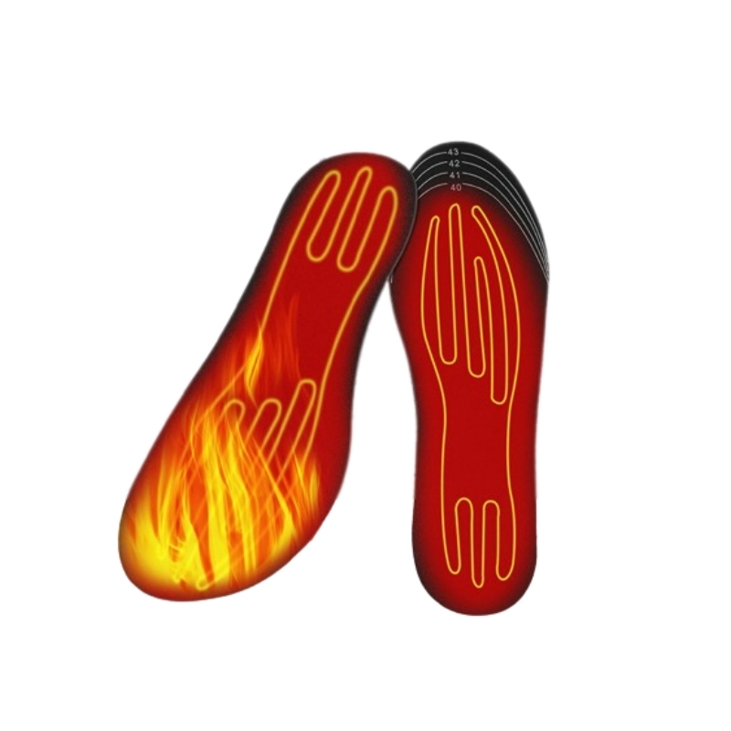 Semelle Chauffante Électrique Interface USB Hommes Et Femmes Semelle Chauffante Universelle En Velours Court Chauffe Pieds Charge Sans Power Bank