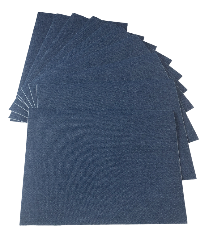 Kit De Patches Autocollants Pour Réparation De Vêtements - Nylon, Formes Variées (oval, Triangle, Rectangle) - Lavable, Résistant à L'eau