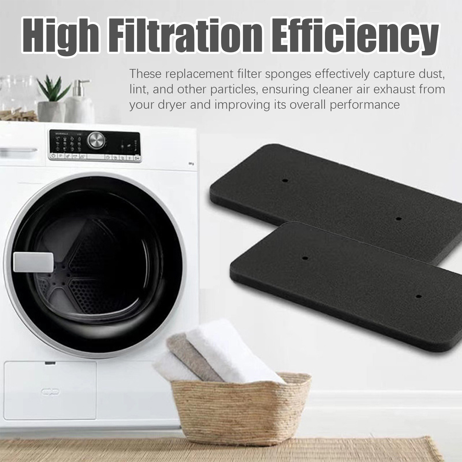 Lot De 4 Filtres Pour Sèche-Linge Sèche-Linge À Pompe À Chaleur - 230 X