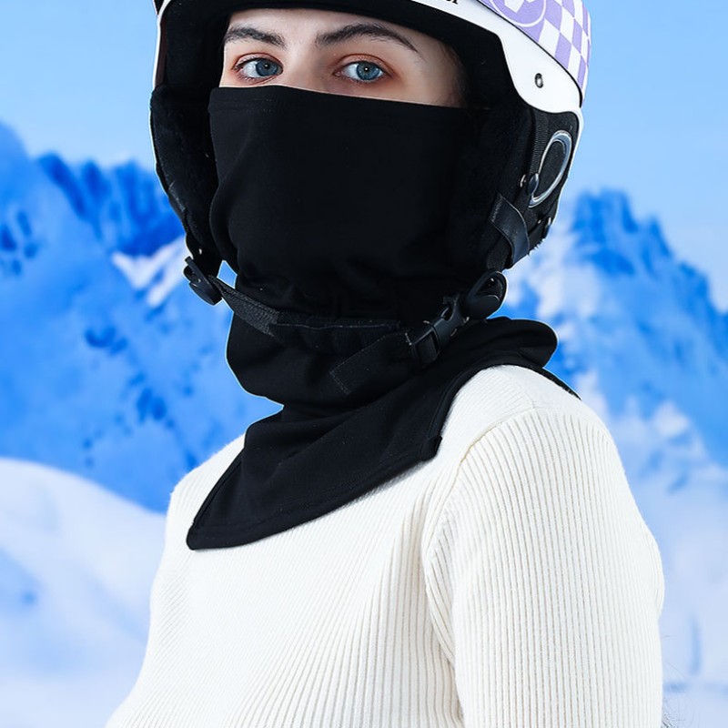 Cache-cou Avec Capuche Intégrale – Chaud Et Respirant, Pour Ski, Vélo, Randonnée Hiver (hommes Et Femmes)