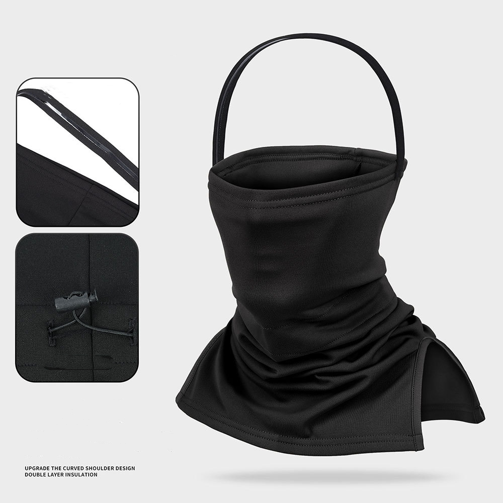 Cache-Cou Avec Capuche Pour L'Hiver - Écharpe Cervicale Hiver