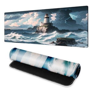 Tapis De Bureau Grand Format En Similicuir - Confort Max Pour Bureau Et Gaming