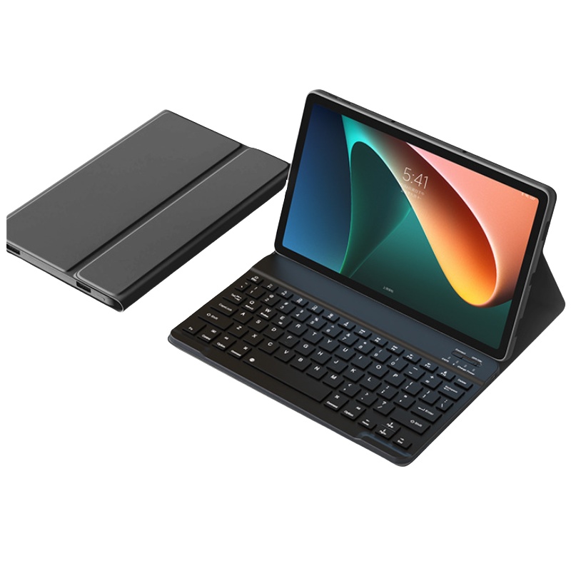 Clavier étui AZERTY Pour Lenovo Idea Tab 2025 11" - Avec Pavé Tactile, éclairage RGB 7 Couleurs, Noir