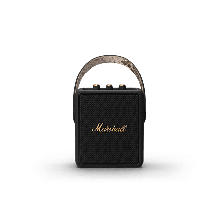 Enceinte bluetooth portable Marshall Stockwell II noir Black and Brass au  meilleur prix