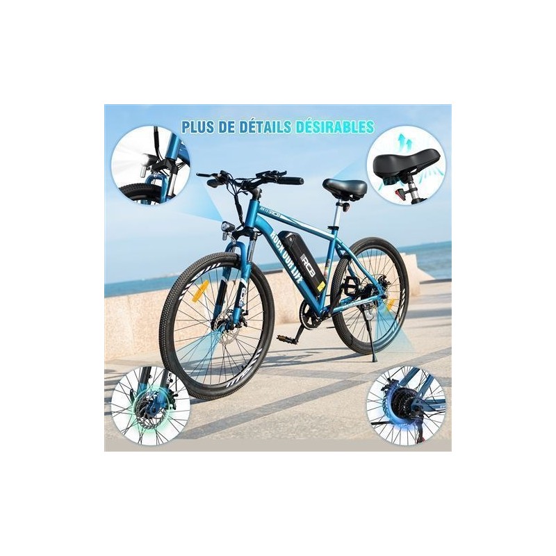 Vélo Électrique RCB RK15 - 250w - 12Ah au meilleur prix | E.Leclerc