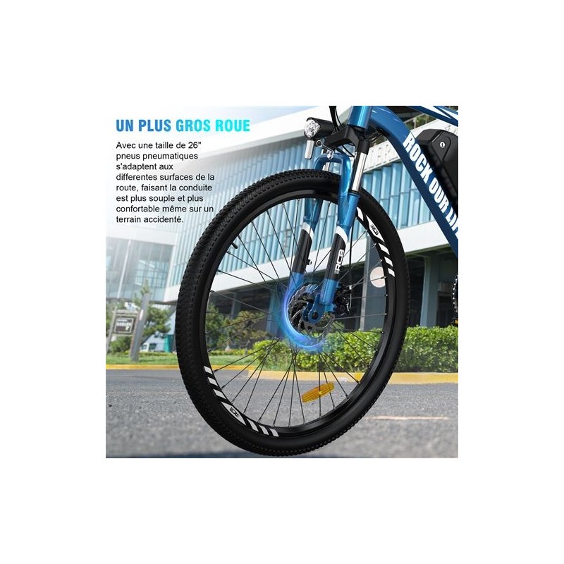 Vélo Électrique RCB RK15 - 250w - 12Ah au meilleur prix | E.Leclerc