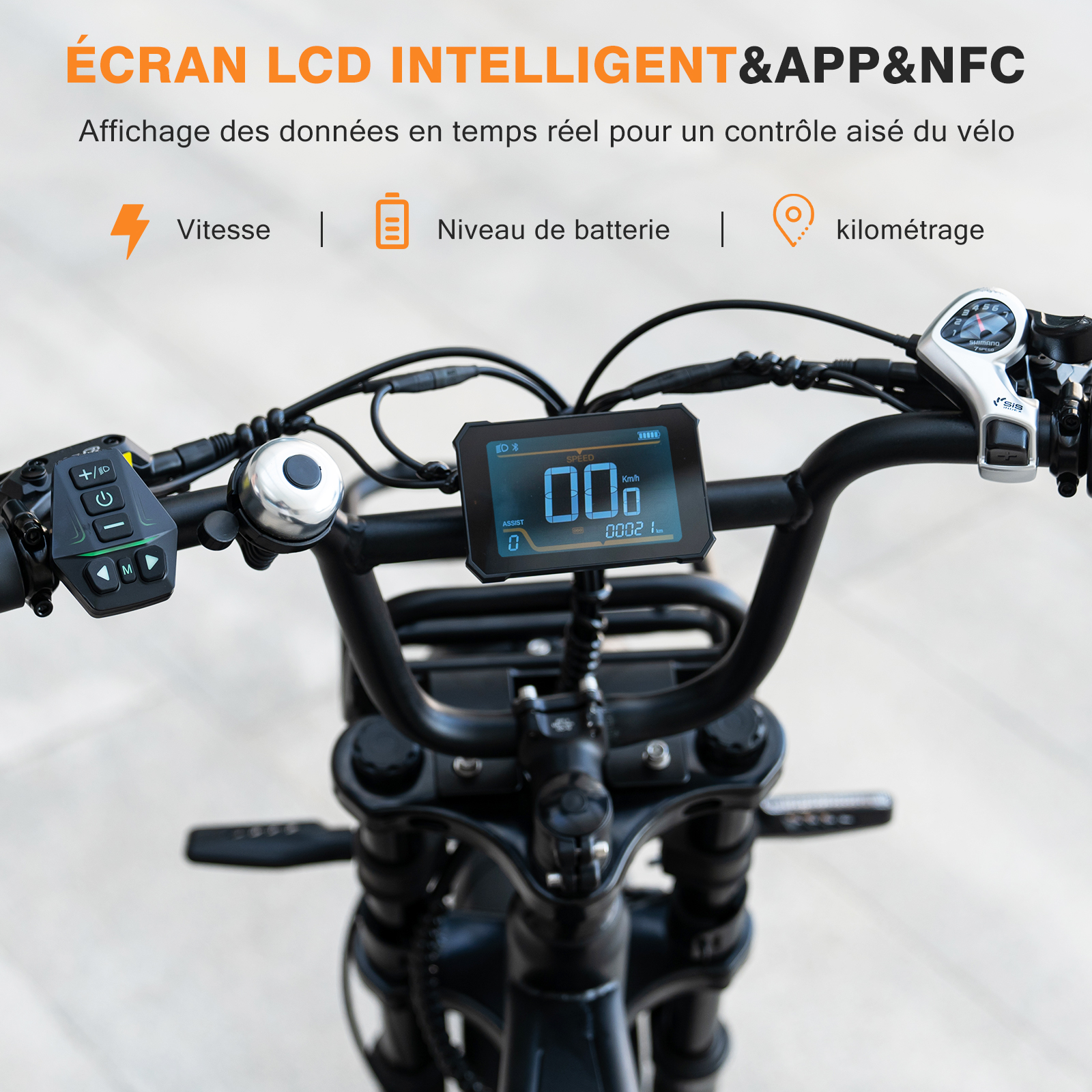RCB G19 PRO Vélo Électrique Fatbike - Double Batterie 48V 15.6Ah, 120KM ...