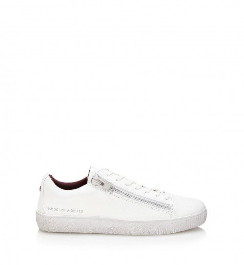 Chaussure guess 2025 homme blanche