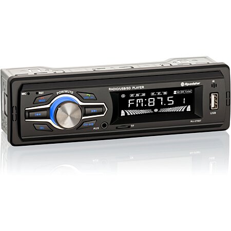 Autoradio Numérique AM /FM, Mains Libres Bluetooth USB, Lecteur de carte  TF, MP3 Noir RoadstarRU-375BT au meilleur prix