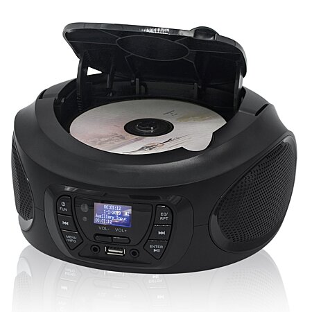 Radio Portable DAB / DAB+ / FM, Lecteur CD-MP3, Cassette, USB, Télécommande  Noir RoadstarRCR-779D+/BK au meilleur prix