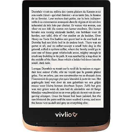 Liseuse ebook Vivlio Touch HD Plus ultra légère 155g - 6” HD