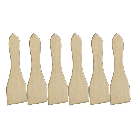 9% sur Lot de 6 spatules à raclette en bois Fackelmann Wood