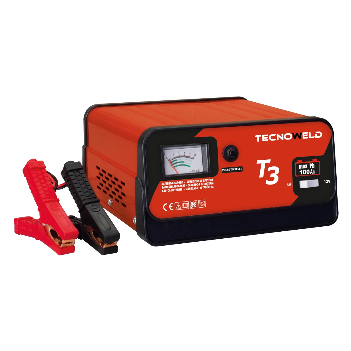 Promo Chargeur automatique de batterie 15A TECH9 chez E.Leclerc L'Auto