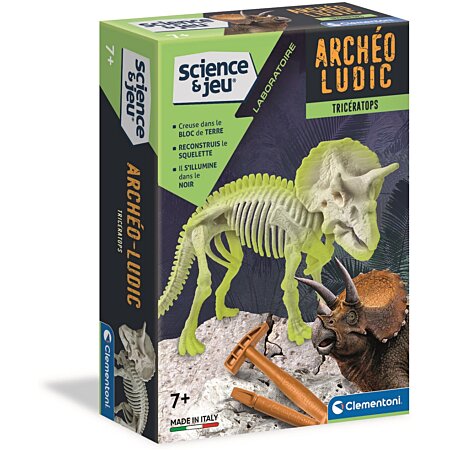 Clementoni- Archéo Ludic-Dinosaures légendaires-Jeu Scientifique