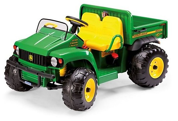 Tracteur électrique Peg Perego 12 V John Deere Gator