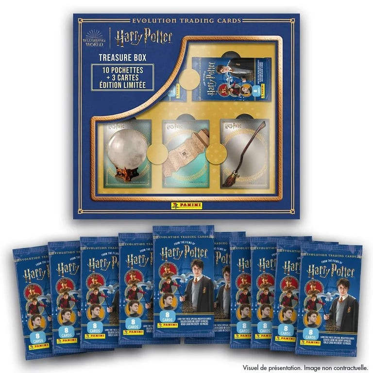Cartes à Collectionner Panini Harry Potter TC Blister 3 Pochettes Avec 1 Carte Edition Limitee