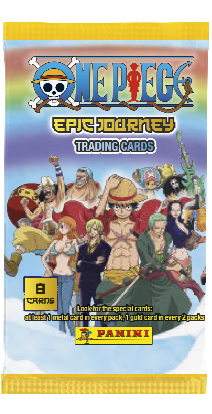 Booster Panini One Piece Trading Cards 8 Cartes - Pop Collector