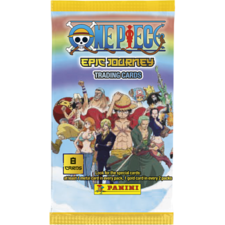 Booster Panini One Piece Trading Cards 8 Cartes - Pop Collector Booster Panini One Piece Trading Cards 8 Cartes - Pop Collector