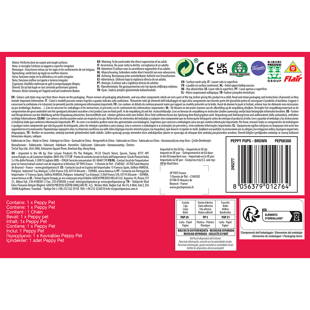 Jouet Toufou Le Chien Les Toufous Chien Marron Au Meilleur Prix