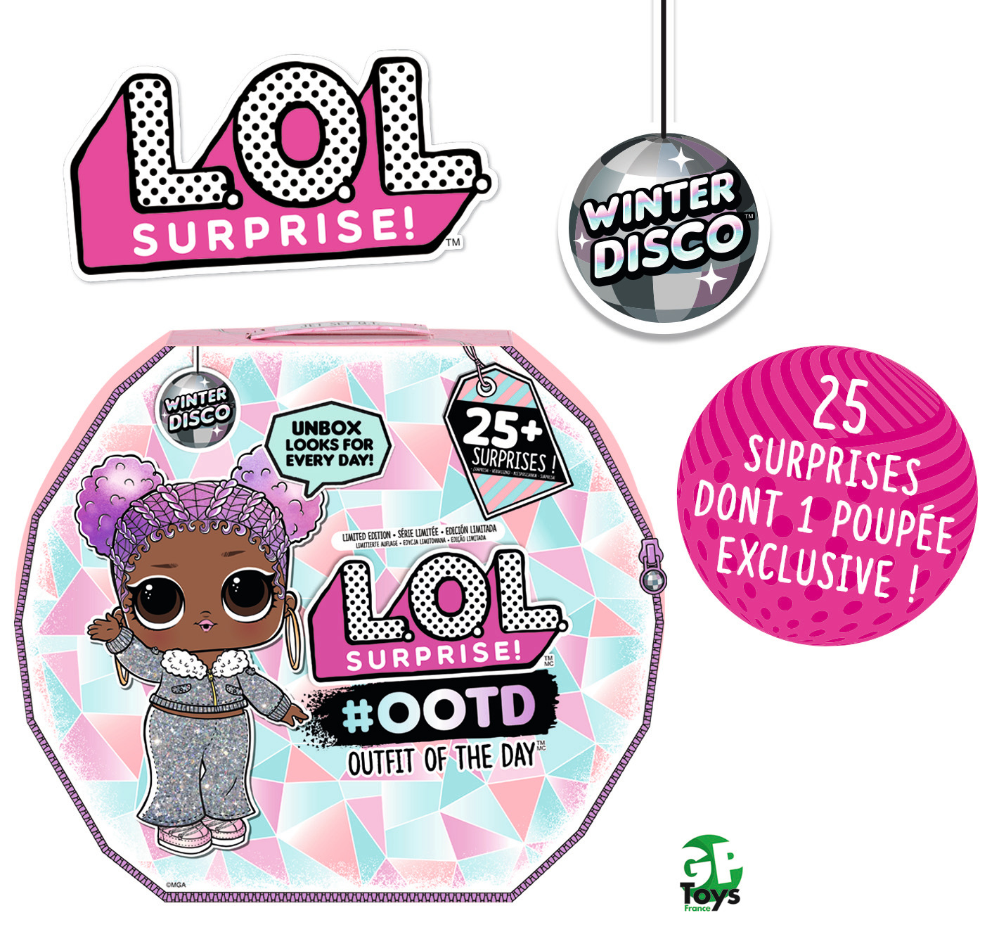 Dvd Lol Surprise Winter Series Surprise Ootd Winter Disco