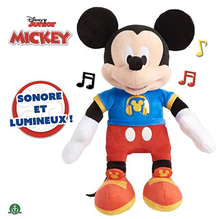 Personnage En Peluche Disney Mickey Mouse Refresh Core 20 Cm Modèle Al à  Prix Carrefour