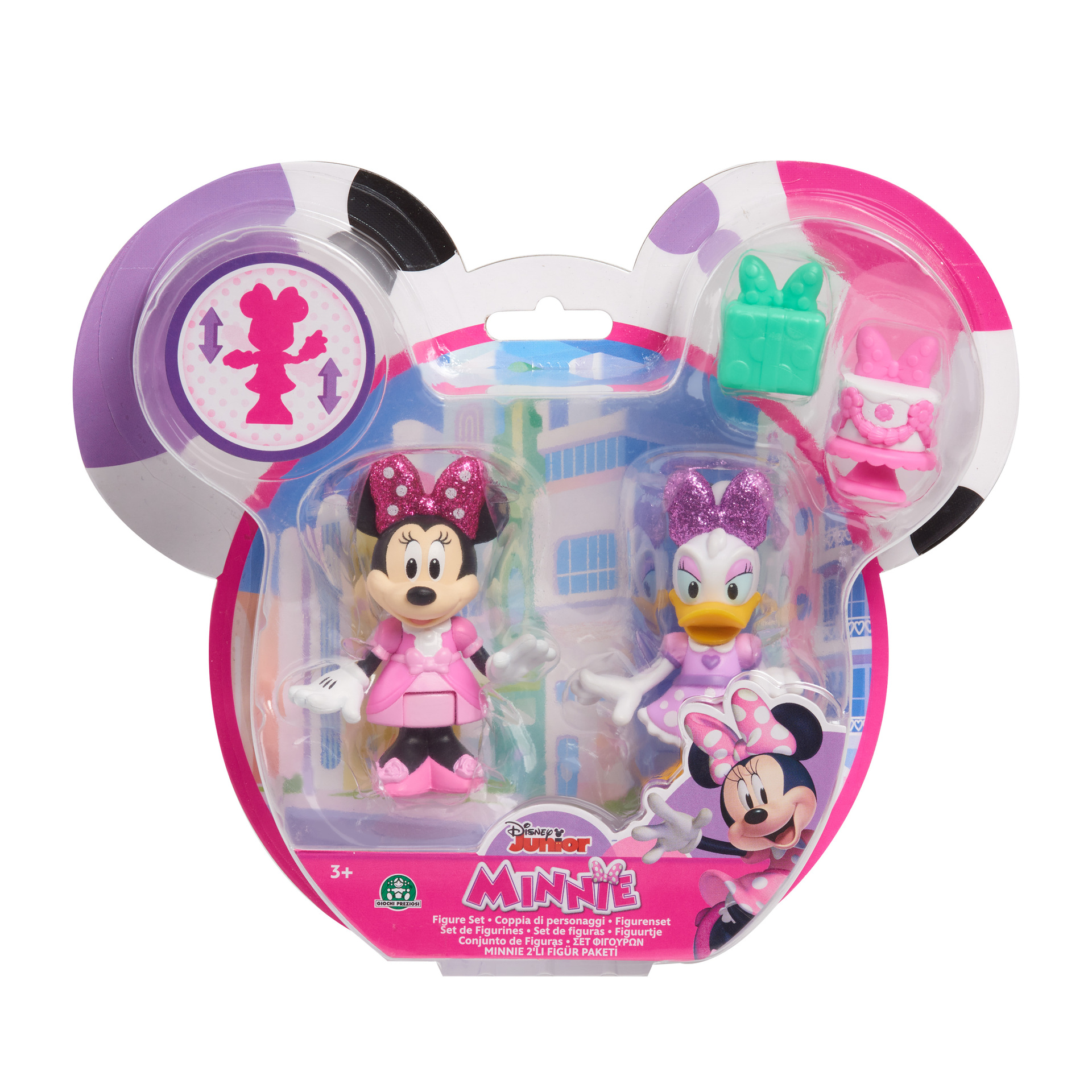 Minnie - Blister 2 Figurines 7,5 Cm Avec Accessoires - Party -  Mickey&Minnie au meilleur prix