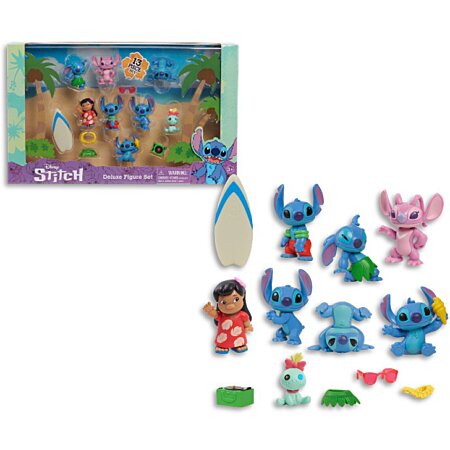 Disney Stitch - Coffret 13 pièces (Figurines & Accessoires) au