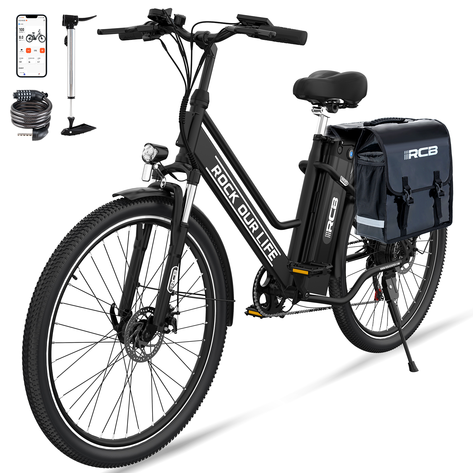 Electric Bike E Leclerc Velo Electrique RCB RK8S Vélo Électrique