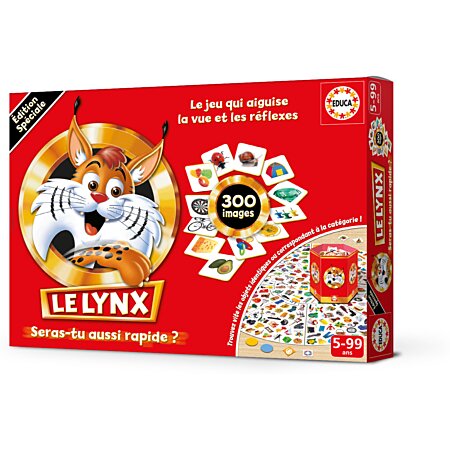 Acheter Le Lynx 300 images - pour les plus petits - Educa Borras 