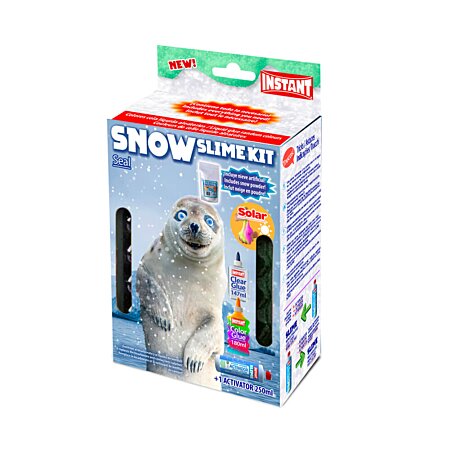 Kit pour fabriquer son SLIME SNOW - Thème LOUP