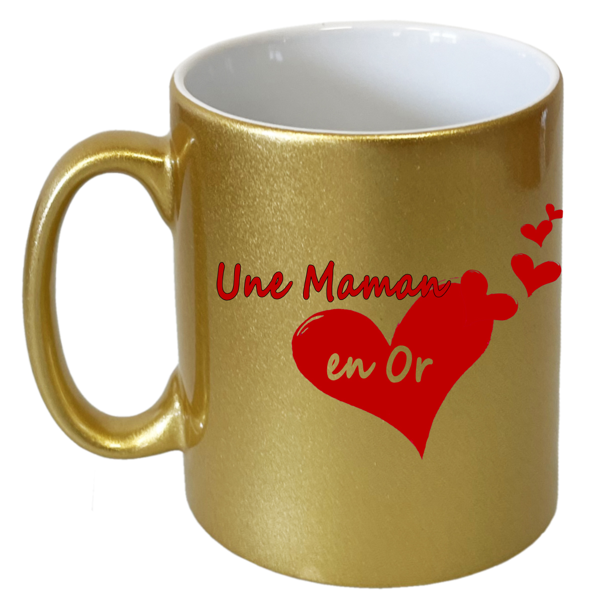 Tasse Royal noir-or 46 cl AMBITION