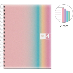 Lot De 40 Pochettes Plastique Amovibles A4 - Pour Classeur à Disques - Multicolores - Polypropylène
